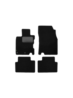 Коврики в салон для NISSAN Qashqai 2013-2019, 2017-, кроссовер, сборка ЕВ, 4 шт. (текстиль) KVR02364301210KH