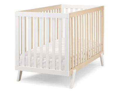 Детская кровать Erbesi America белый/натуральный