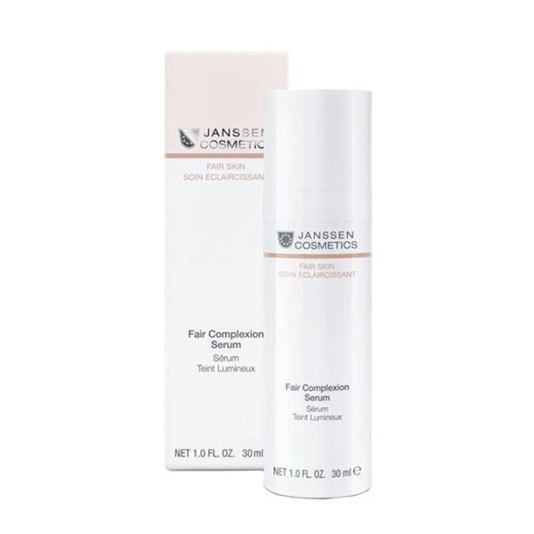 Интенсивно осветляющая сыворотка для всех типов кожи Fair Complexion Serum, Fair skin, Janssen Cosmetics, 30 мл