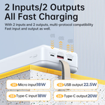 Повербанк (PowerBank) Remax RPP-506 (30000mAh/PD+QC)