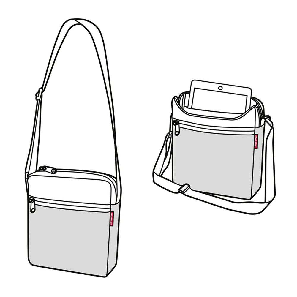 Сумка crossbag canvas blue