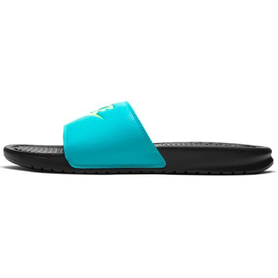 Nike Benassi JDI 'Black Blue Green'