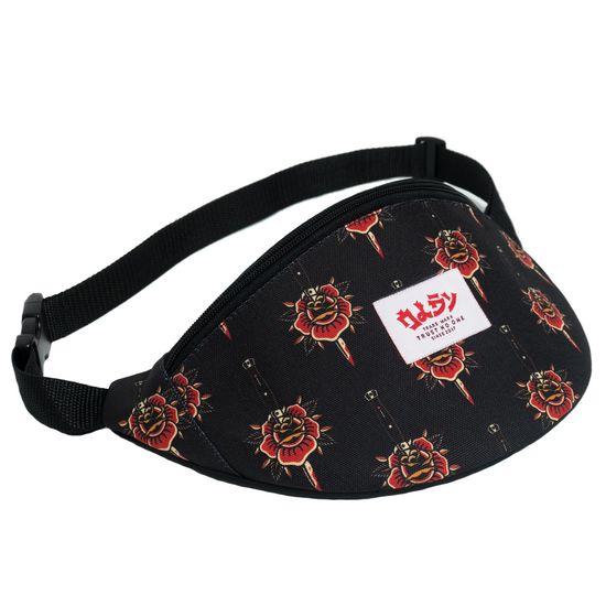 Поясная сумка OLDY. Цветы&Ножи