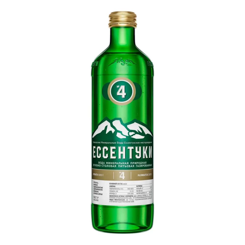 Минеральная вода Ессентуки №4 0,45 л