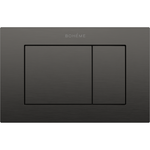 Клавиша смыва Boheme 650/2-GM для инсталляции Geberit, GUN METAL