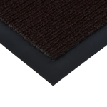 Коврик влаговпитывающий ребристый 50*80см“TRIP”коричневый VORTEX