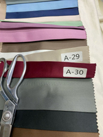 Подкладочная ткань сатин с черной ниткой Decstar-textil (высота 280 см, Турция)