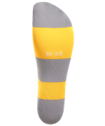 Гетры футбольные CAMP BASIC SOCKS, желтый/серый/белый
