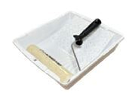 Набор  Валик Велюр 240мм d42мм +ванночка 32*35см /670-0240