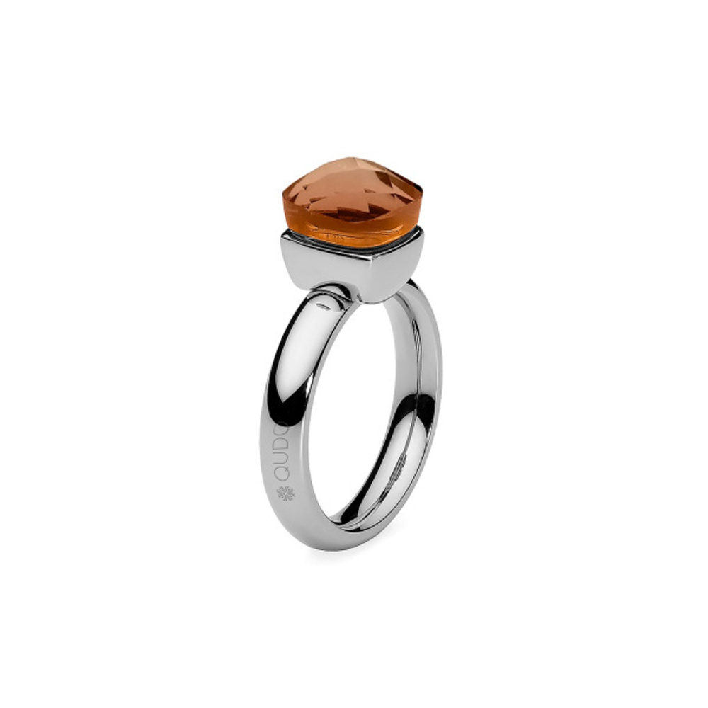 Кольцо Qudo Firenze smoked topaz 18 мм 610754 BR/S размер 18