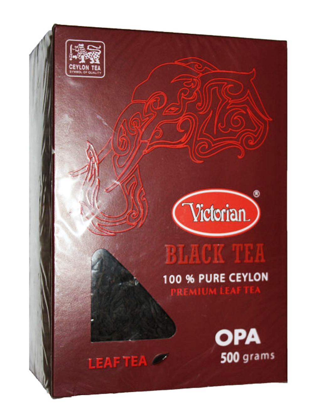 Чай чёрный листовой Victorian OPA Premium 500 г, чёрный чай, высшего сорта, ароматный цейлонский чай