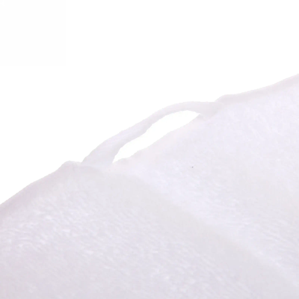 Полотенце махровое 70*140см «LUNA» цвет белый 01000 плотность 360гр/м2 с петелькой-подвесом