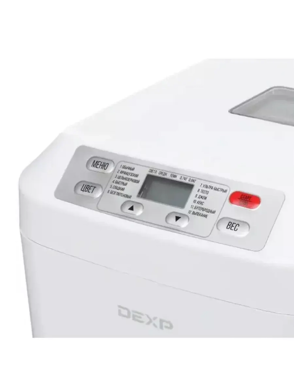 Хлебопечь DEXP 550 Вт, программ - 12