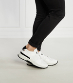 Кожаные кроссовки zac runn ltcol BOSS BLACK - белый(50495500)