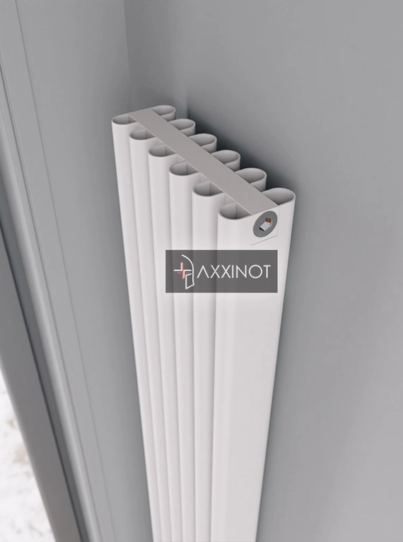 Axxinot Bramer V 1000 - вертикальный алюминиевый радиатор высотой 1030 мм