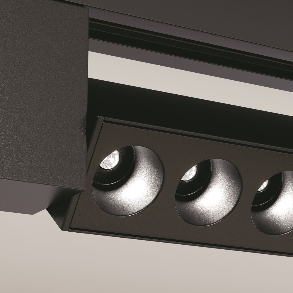 Трековый светодиодный светильник Maytoni Points Rot TR010-1-20W3K-M-B