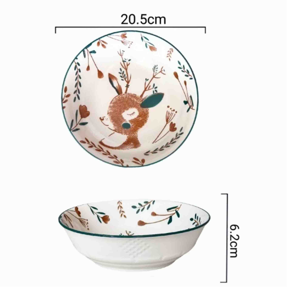 Тарелка с оленем