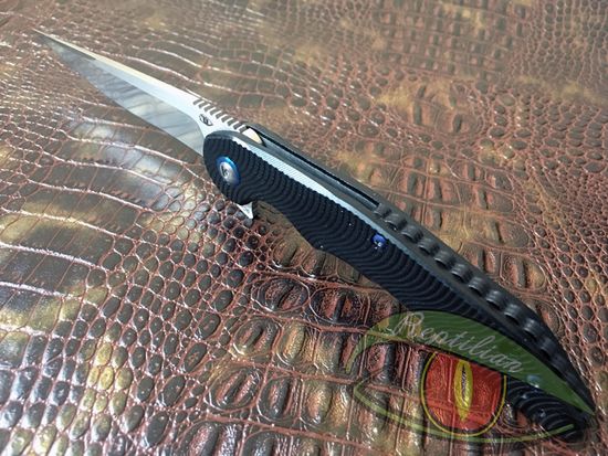 Складной нож Reptilian Зубочистка-1 c клинком из стали 9Cr18MoV, рукоять G10