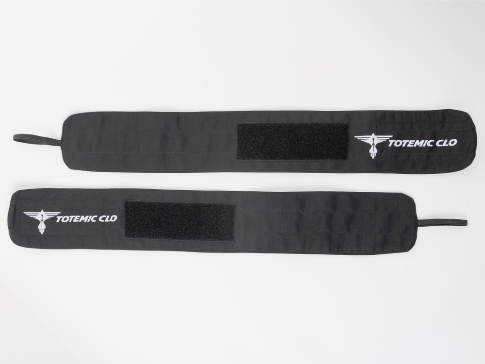 Бинты неэластичные TOTEMIC CLO для фиксации запястья, отделка черная
