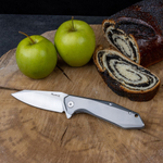 Нож туристический Ruike P135-SF серебристый