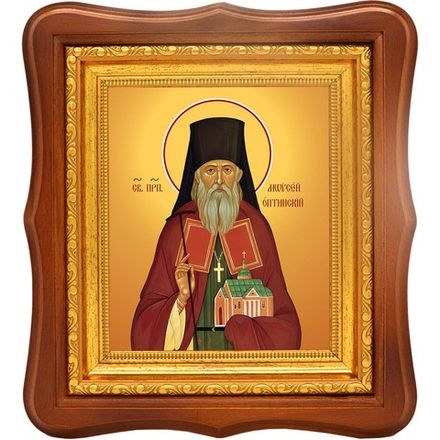 Моисей Оптинский преподобный. Икона на холсте.