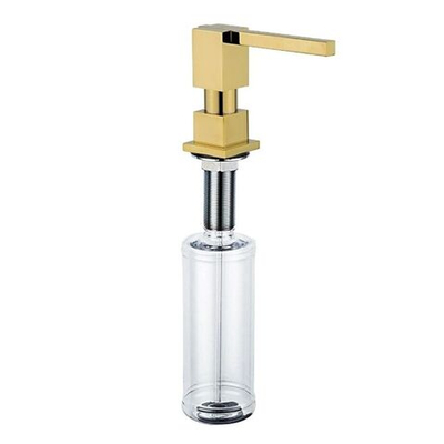 Дозатор для жидкого мыла, Gappo, встраиваем, 300 мл, золот, G404-6