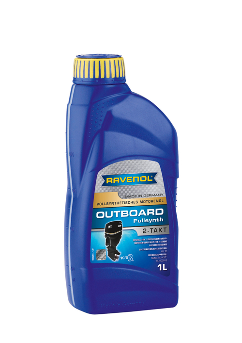 Масло Ravenol Outboardoel 2T Fullsynth синтетическое 1л