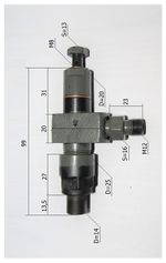 Форсунка Ricardo K4100ZDS; TDK 26,42 4LT/Fuel Injector assy
