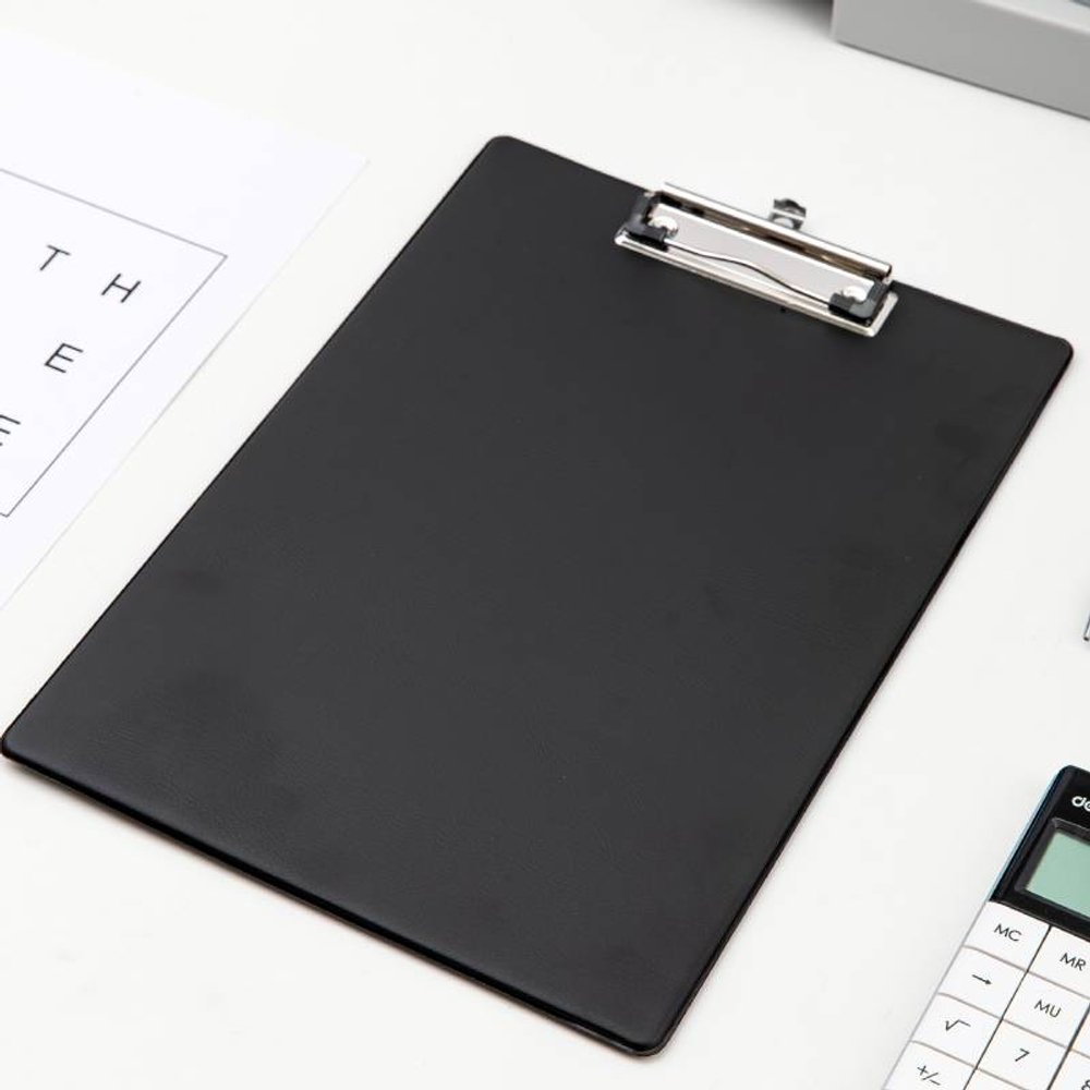 Папка-планшет DELI, А4, черная