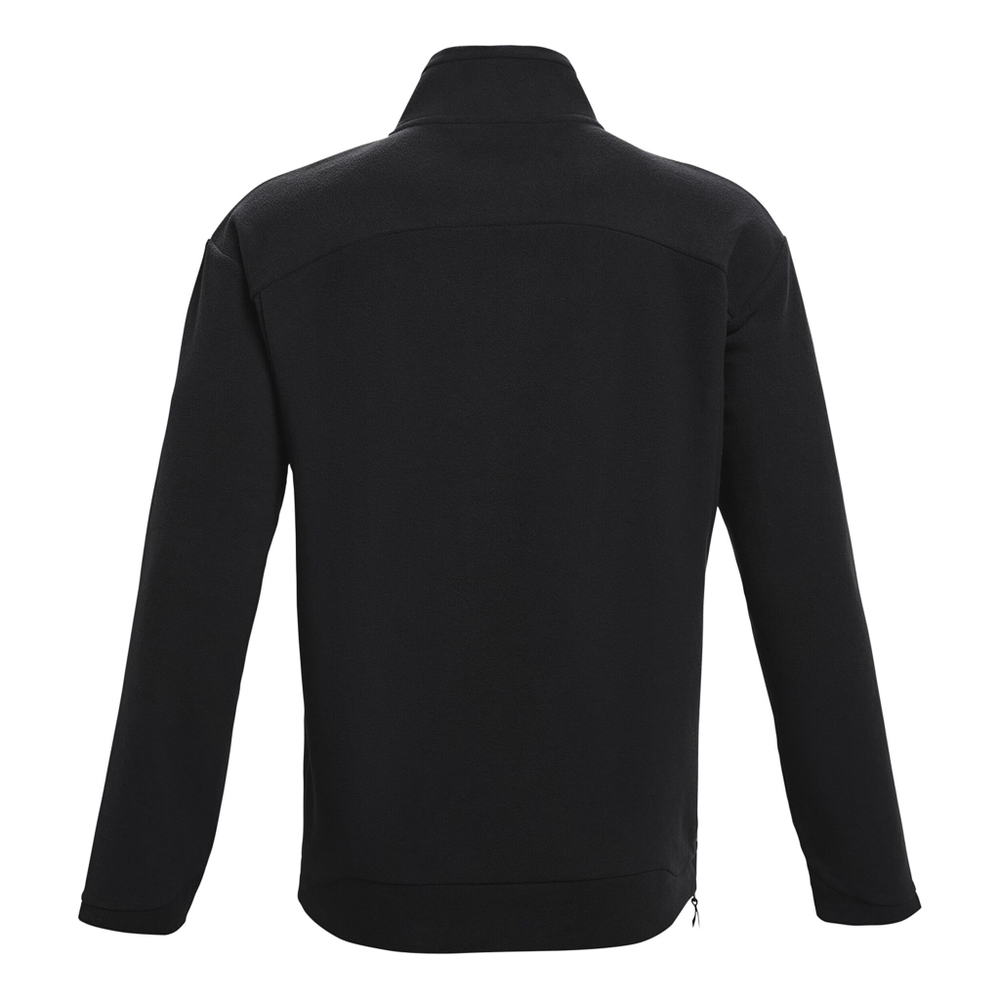Мужское теннисное поло Under Armour Recover 1/4 Zip Long Sleeve Men - Black