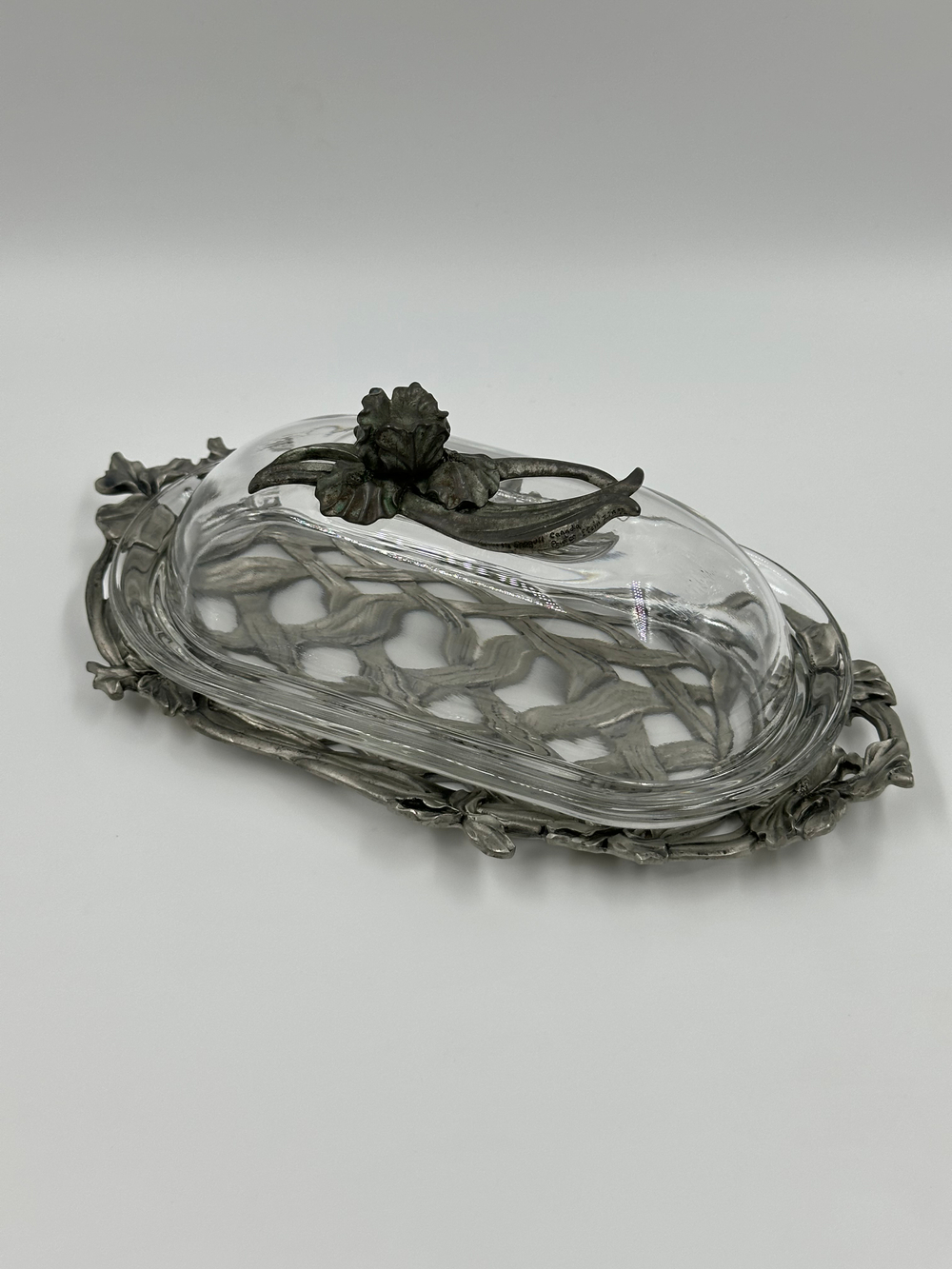 Маслёнка Seagull Pewter