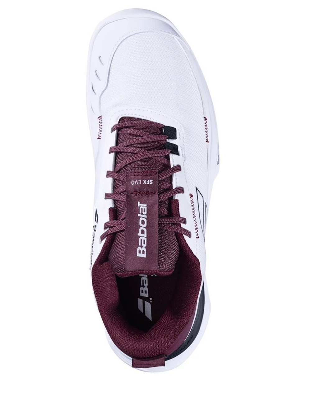 Теннисные кроссовки Babolat SFX Evo Clay - white/port royale
