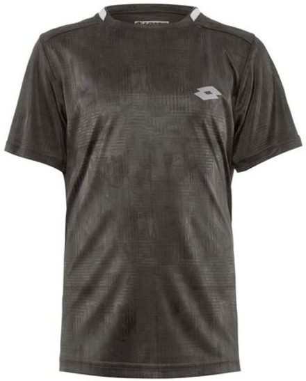 Детская теннисная футболка Lotto Top Ten B Tee PRT PL - green resin