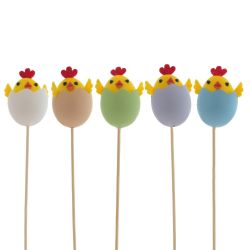 GAEM Изделие декоративное (вставка) "Цыпленок" (3,5*6), L5 W5 H30 см, 5в.