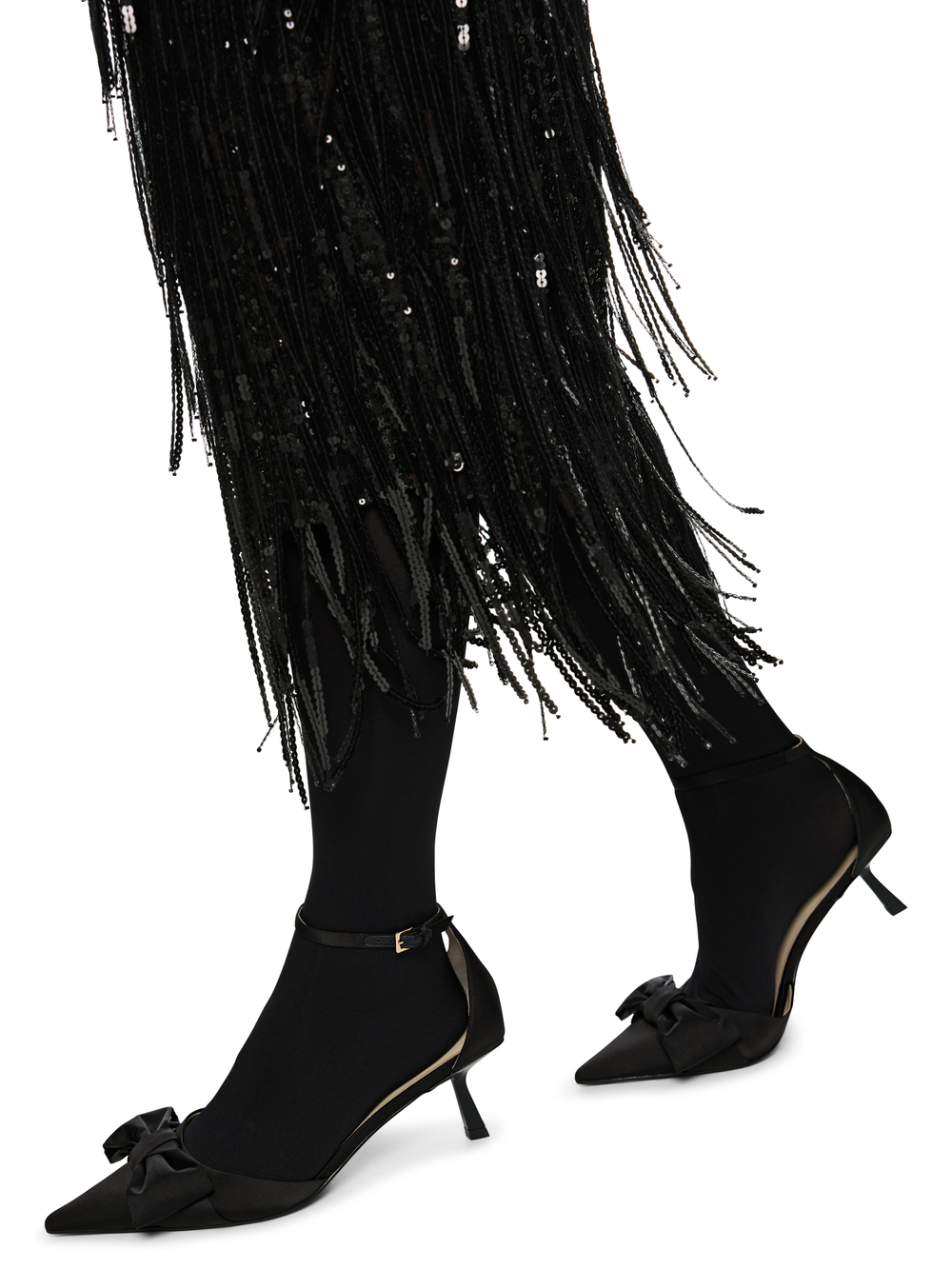 Юбка с пайетками