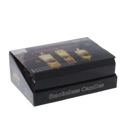 GAEM Изделие декоративное "Свеча" (подсветка, 3xLR54) (блок 24шт), D 3.5 см, L3,5 W3,5 H8 см