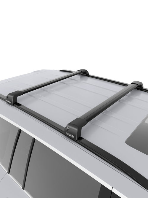 Багажник на рейлинги для Hyundai Tucson III (TL)5дв. SUV 2015-2019 M43-5004B ,черный