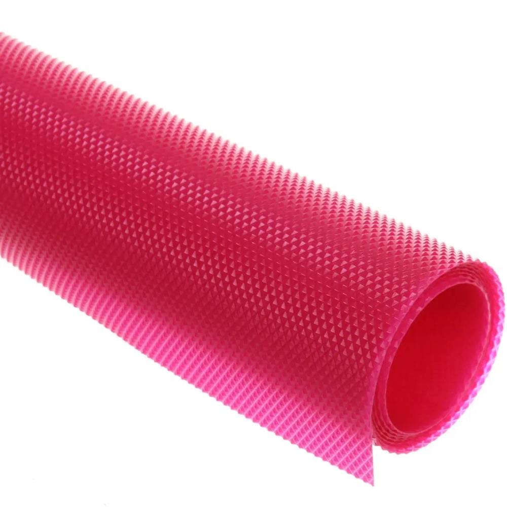 Коврик для кухонных ящиков в рулоне 45*90см «Бусинка» фуксия