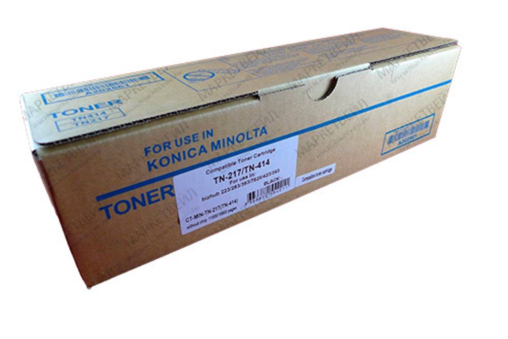 Тонер-картридж ELP, аналог Konica-Minolta TN-217/TN-414 для bizhub 223/283/363/423 (туба 512г)