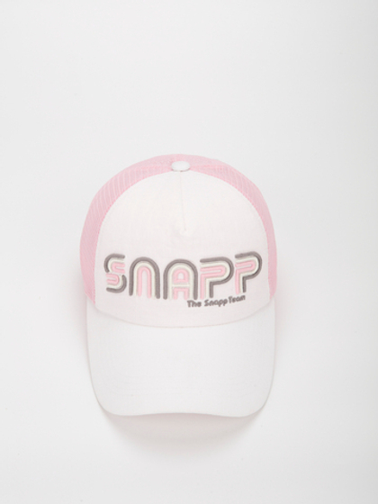 Бейсболка Snapp The Snapp Team (белый/лиловый)