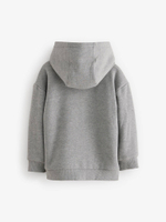 Толстовка с капюшоном на молнии и флисовой подкладкой для мальчика Next B15-438, Серый