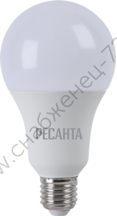 Лампа светодиодная РЕСАНТА LL-R-A80-20W-230-4K-E27