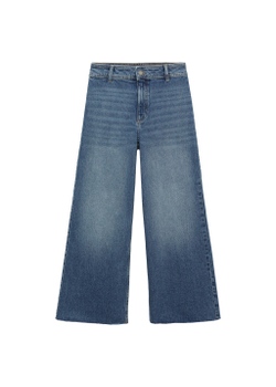 Джинсы-кюлоты Catherin с высокой талией