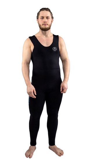 Гидрокостюм AquaTeam Hunter Jako 5 мм нейлон/открытая пора черный