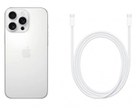 Смартфон Apple iPhone 16 Pro Max 256Gb White Titanium (eSIM) (Без RuStore)