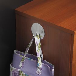 Крючок СИЛА SSH10-R1S-12 на силиконовом креплении хром специальный D10 см нагрузка 2,5 кг