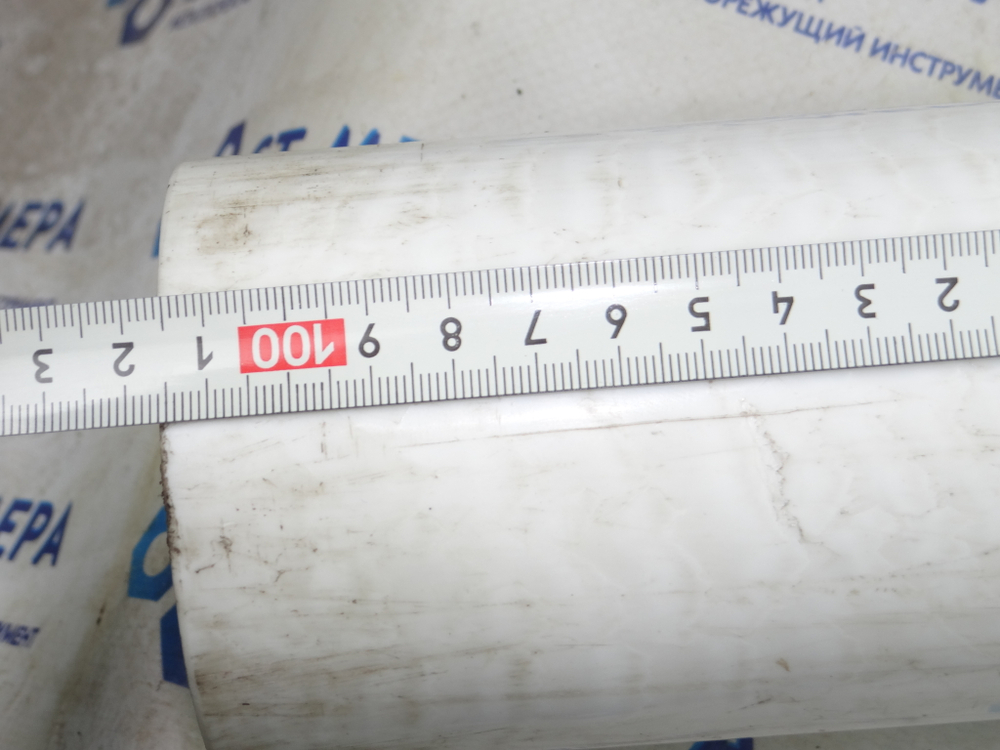 Полиацеталь стержень Ф 80 мм ПОМ-С (1000 мм, 8,0 кг) белый