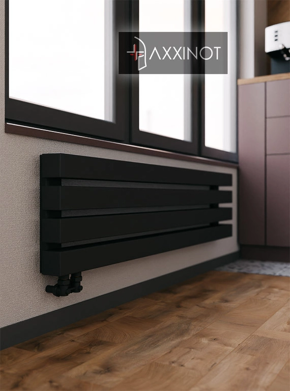 Axxinot Verde Z 2250 - горизонтальный трубчатый радиатор шириной 2250 мм