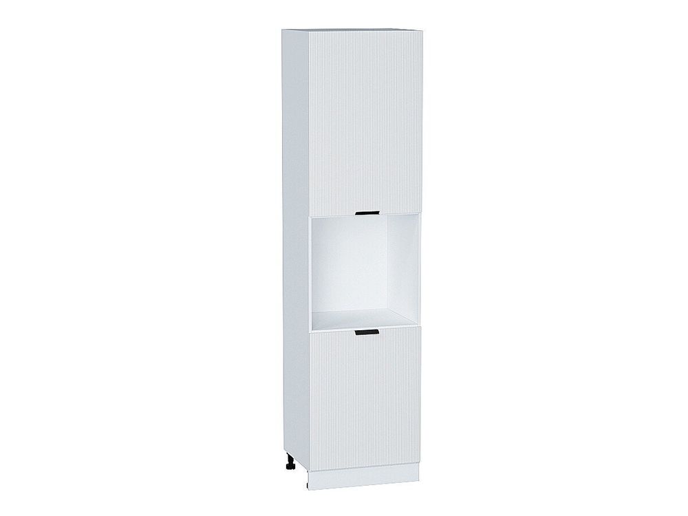 Шкаф пенал с 2-мя дверцами под технику Евро Лайн