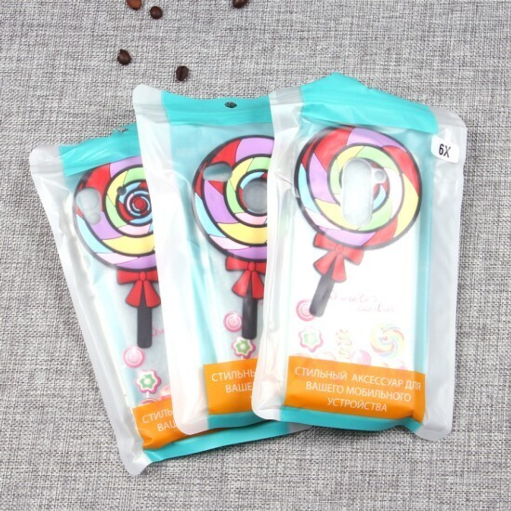 Силиконовый чехол "Мультфильмы" для Huawei Y6 II, 009883